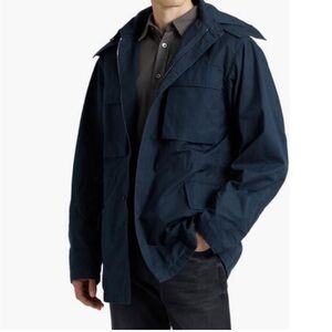 New-SANDRO 
Explorer cotton hooded jacket